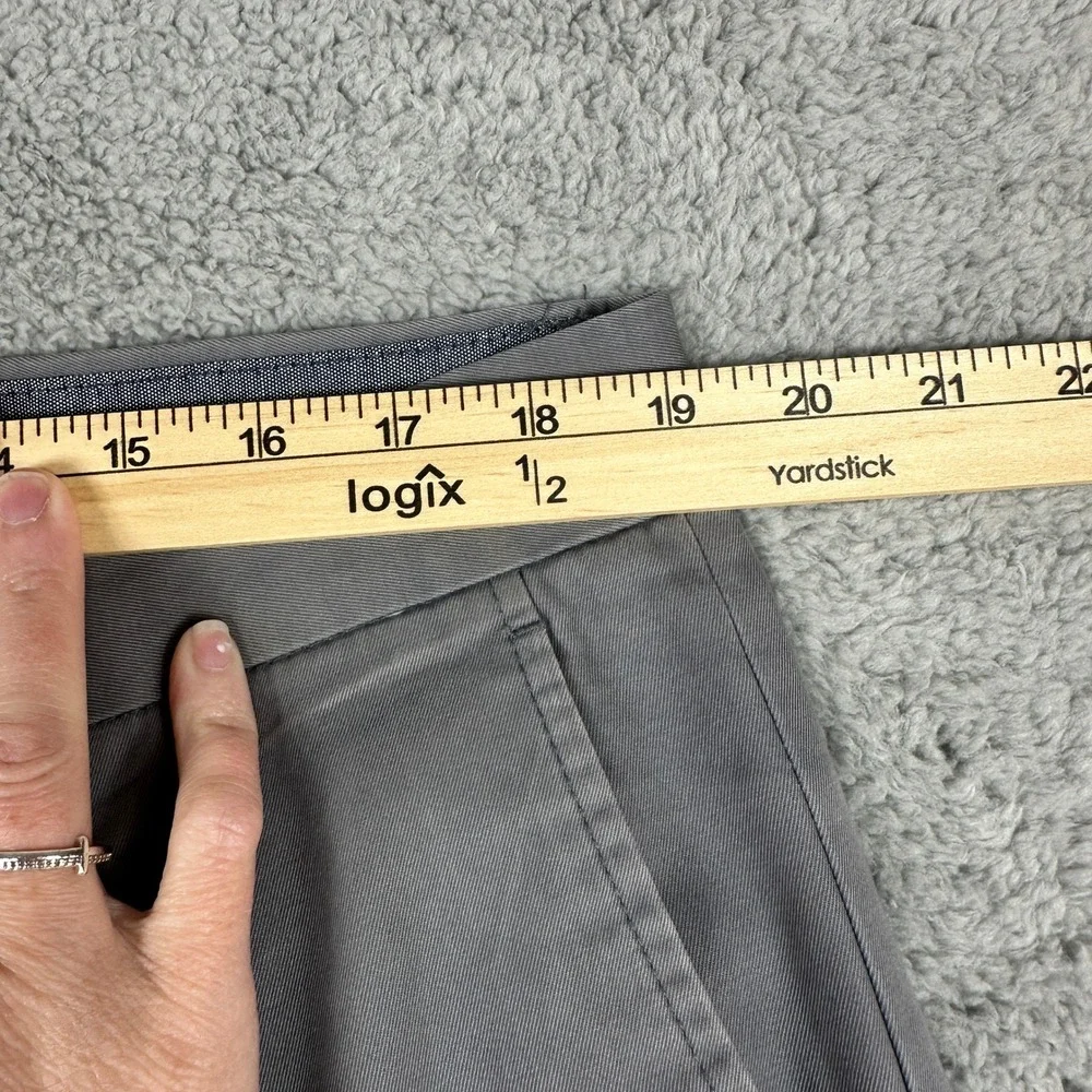 Banana Republic Aiden Chino Pants Mens 38x30 Mercury Grey Preppy Business‎